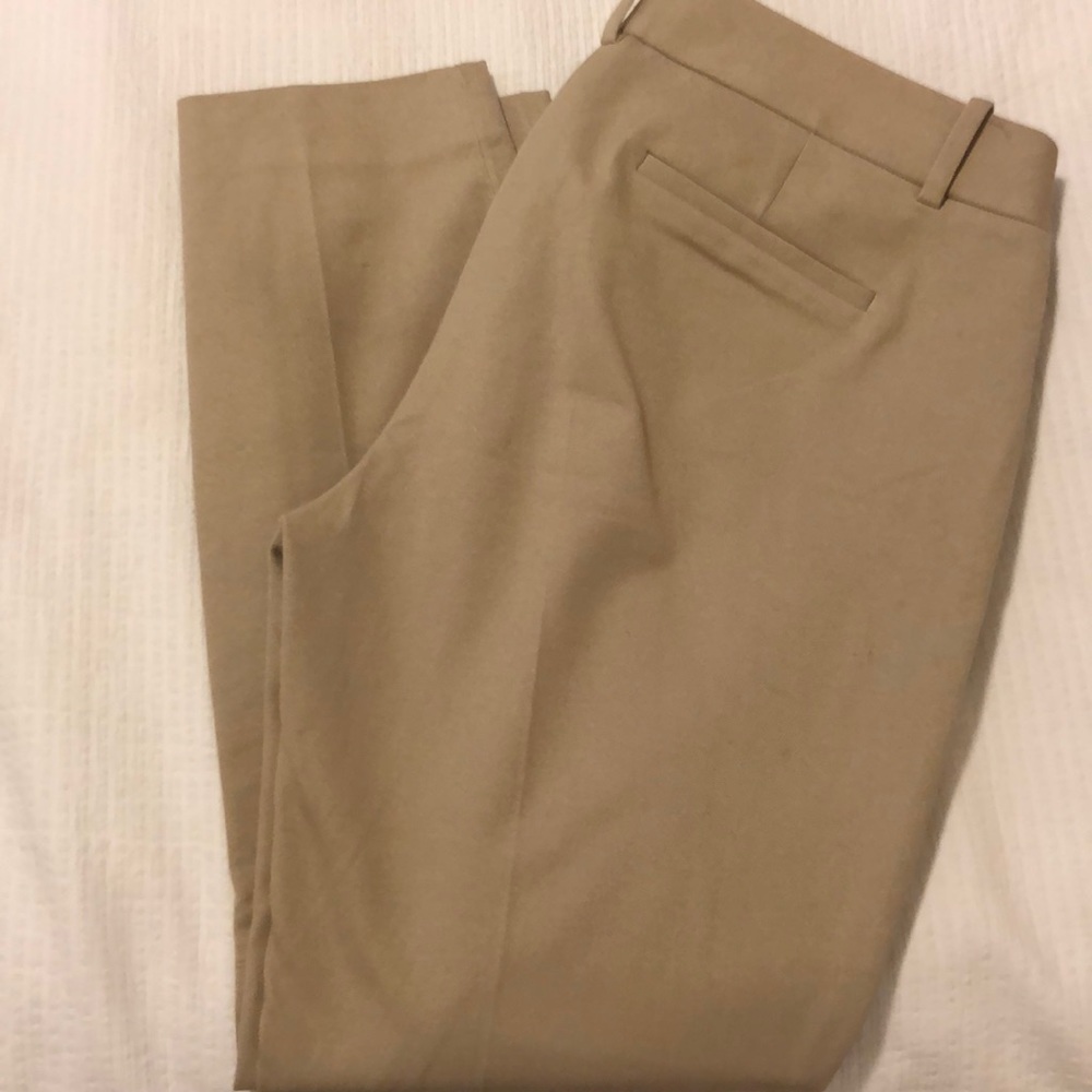 J Crew “Minnie” ankle pant in khaki